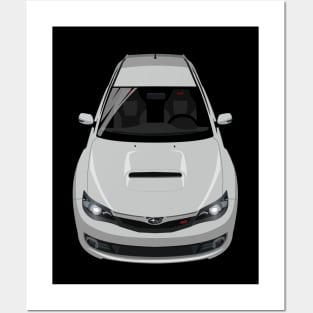 Impreza WRX STI 3rd gen 2008-2014 - Silver Posters and Art